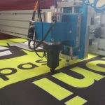 Taglio a ultrasuoni in continuo tessuti accoppiati