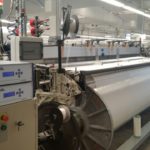Taglio tessuti cimosa su telaio ultrasuoni Sonomax